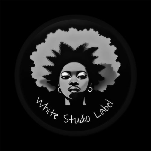 White Studio Label