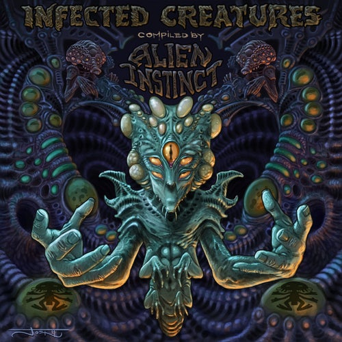 Cover art for Infected Creatures By Alien Instinct