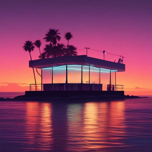 Dancing Shadows In Sunset
