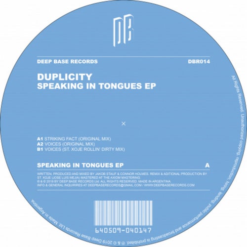 Speaking In Tongues