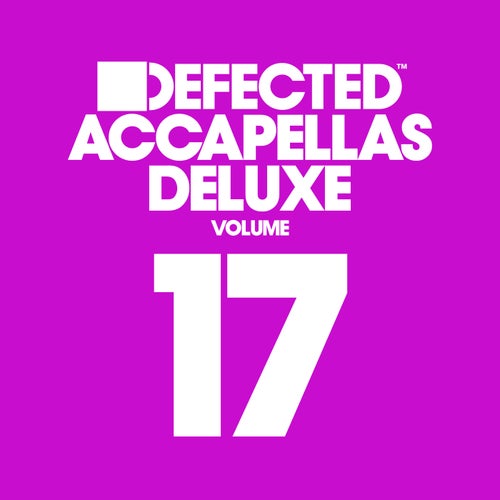 Cover art for Defected Accapellas Deluxe, Vol. 17