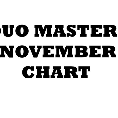 DUO Masters November Chart