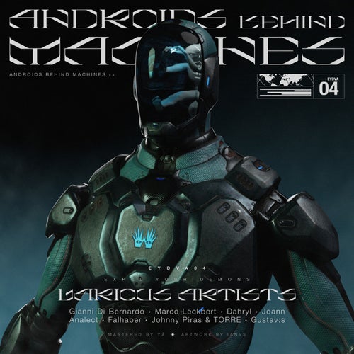 Cover art for Androids Behind Machines