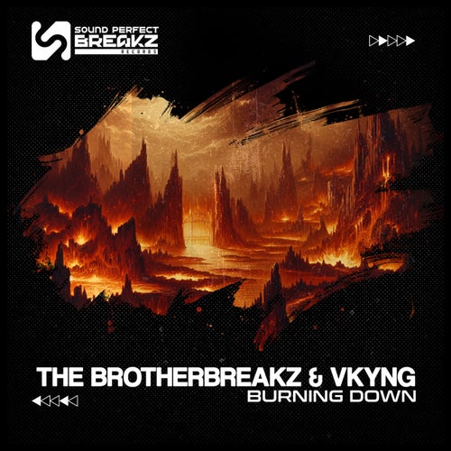 Burning down