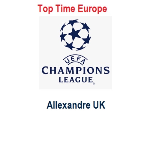 UEFA Champions League - Top Time Europe 2020