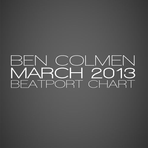 Ben Colmen's March 2013 Chart