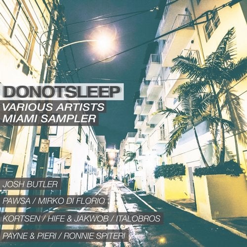 Cover art for DoNotSleep Miami Sampler 2016