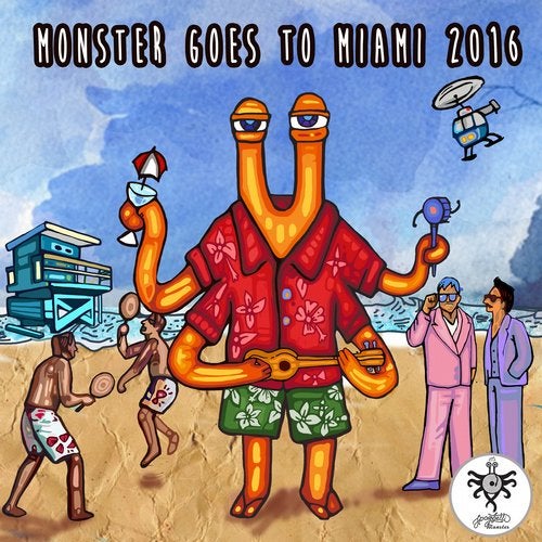 Cover art for Monster Goes to Miami 2016