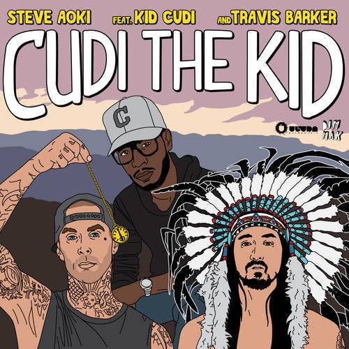 Cover art for Cudi The Kid (feat. Kid Cudi & Travis Barker)