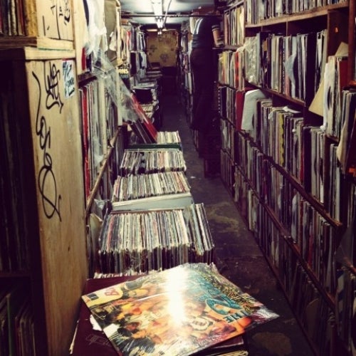 Crate digging