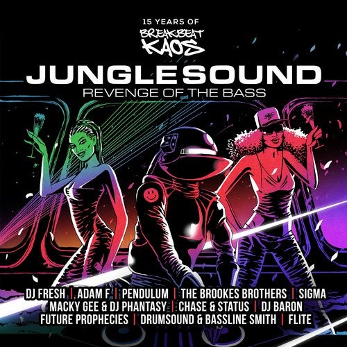 Cover art for Junglesound: Revenge of the Bass - 15 Years of Breakbeat Kaos