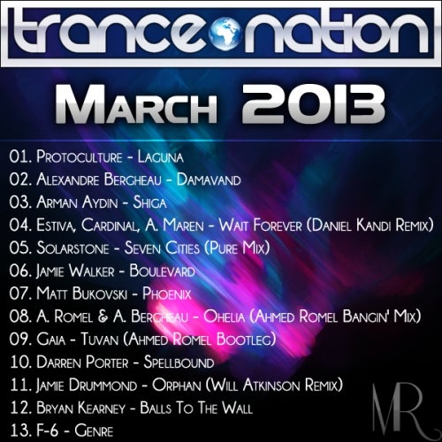 Trance Nation Compilation : March 2013