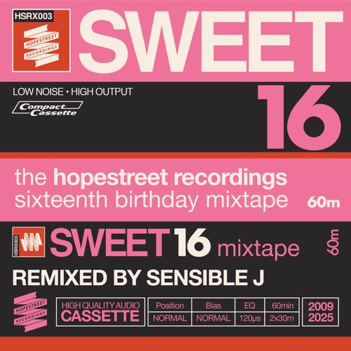 Hopestreet Recordings Sweet 16 - Remixed by Sensible J