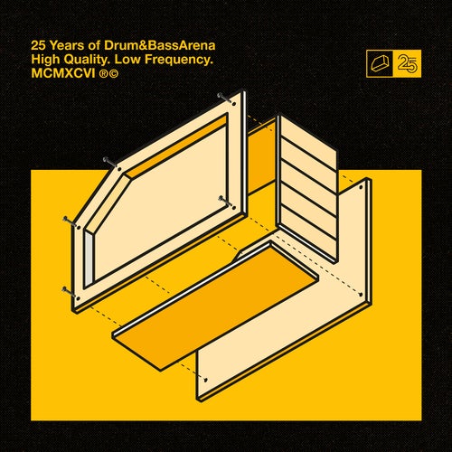 Cover art for 25 Years of Drum&BassArena
