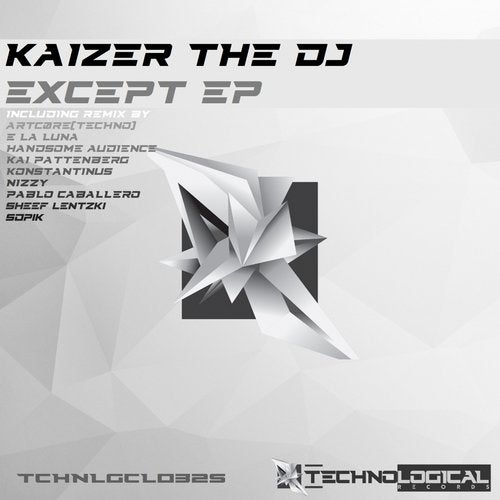 Cover art for Except EP