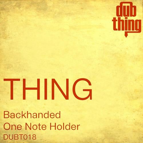 Backhanded / One Note Holder