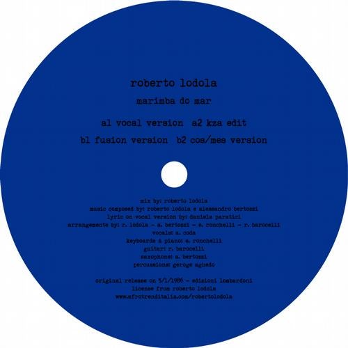 Roberto Lodola/marimba Do Mar Remixed