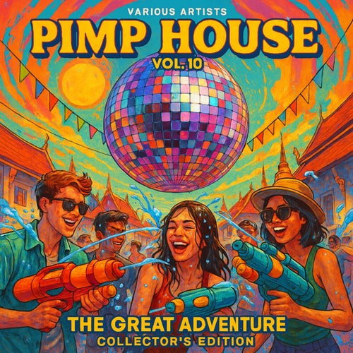 Pimp House, Vol. 10 - The Great Adventure - Collector's Edition for Freaks Who Like Beats (2025) - Funky House,Progressive House,House,Mainstage,Nu Disco / Disco,Trance (Main Floor),Melodic House & Techno,Deep House