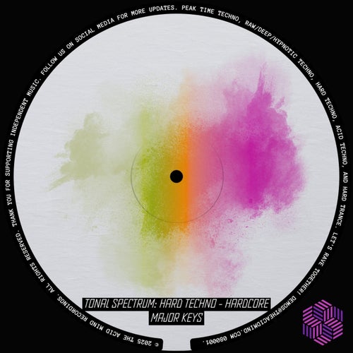 Tonal Spectrum: Hard Techno (Major Keys)
