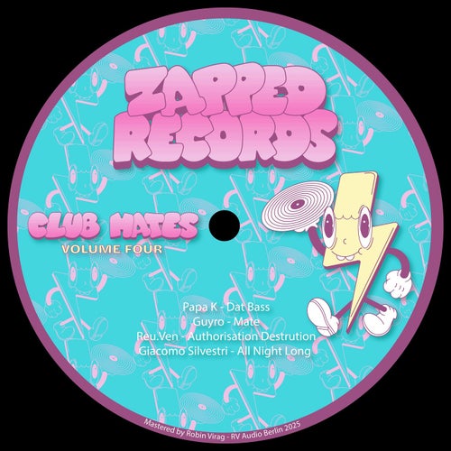 Club Mates, Vol. 4 [ZPDCM04] FLAC - Zapped Records (Minimal / Deep Tech) Album Cover