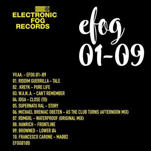 Cover art for EFOG 01-09