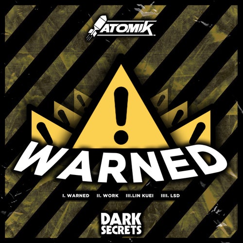 Cover art for Warned EP
