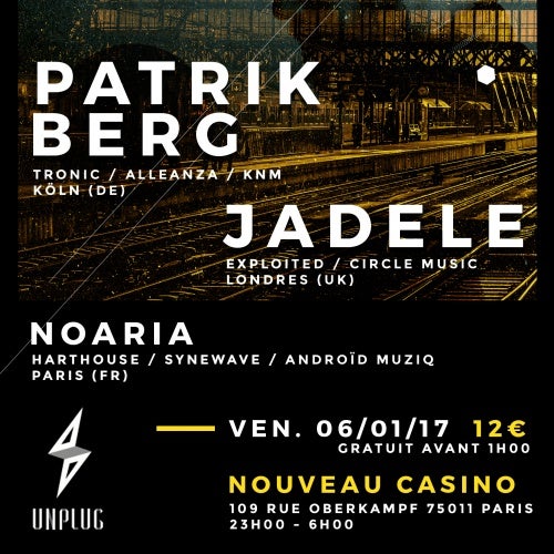 Unplug w/ Patrik Berg & Jadele 06.01.17