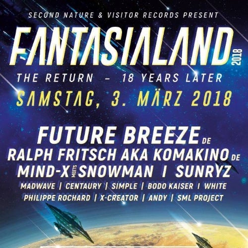 X-Creators top Ten,  Fantasialand Trance-Set