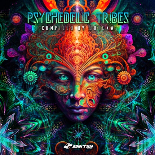Cover art for Psychedelic Tribes (Compiled By Botcka)