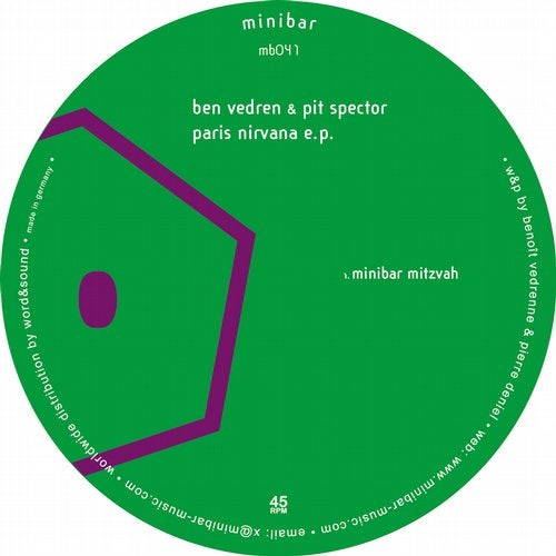 Ben Vedren & Pit Spector - Mardi Grass album artwork