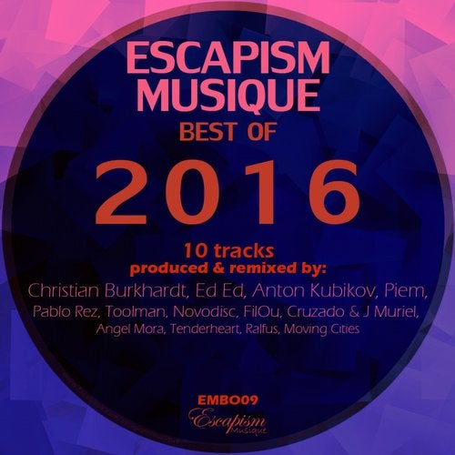 Cover art for Escapism Musique Best of 2016