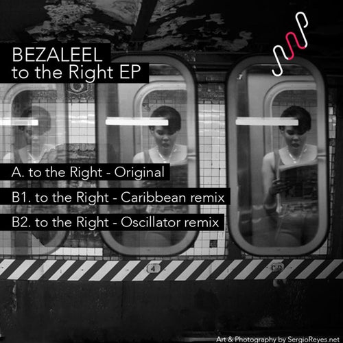 To the right