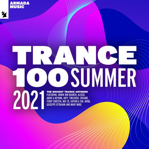 Cover art for Trance 100 - Summer 2021 - Extended Versions
