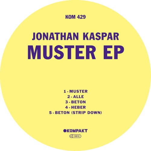 Cover art for Muster EP