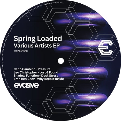 Spring Loaded VA EP EVA048 FLAC - Evasive Records (Minimal / Deep Tech) Album Cover