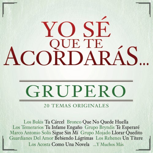 Yo Sé Que Te Acordarás Grupero