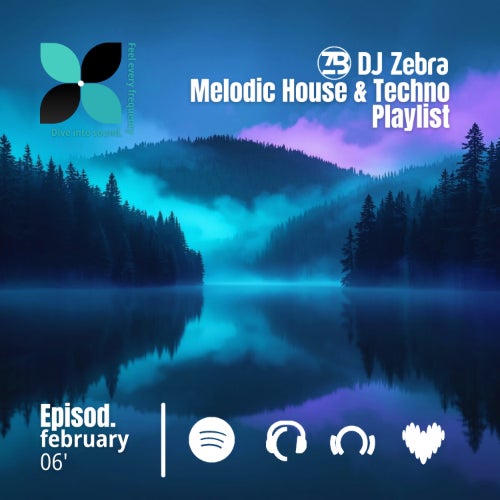 DJ Zebra Melodic House & Techno Essentials Feb 2026 - (Progressive House,Melodic House & Techno) Album Cover