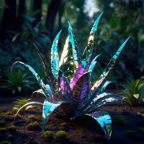 Metallic Flower