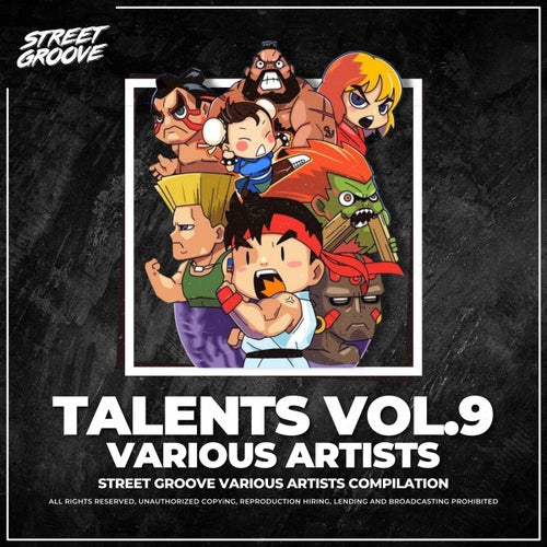 Talents, Vol. 9 SGVA22 FLAC - Street Groove (Tech House) Album Cover