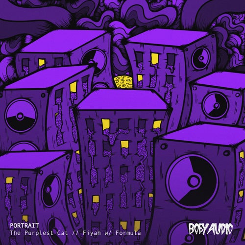 The Purplest Cat // Fiyah