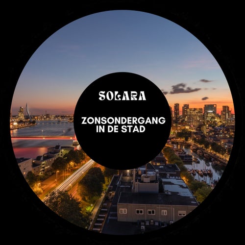 Zonsondergang in de Stad