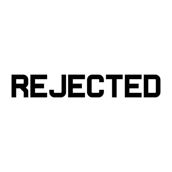 Rejected logo