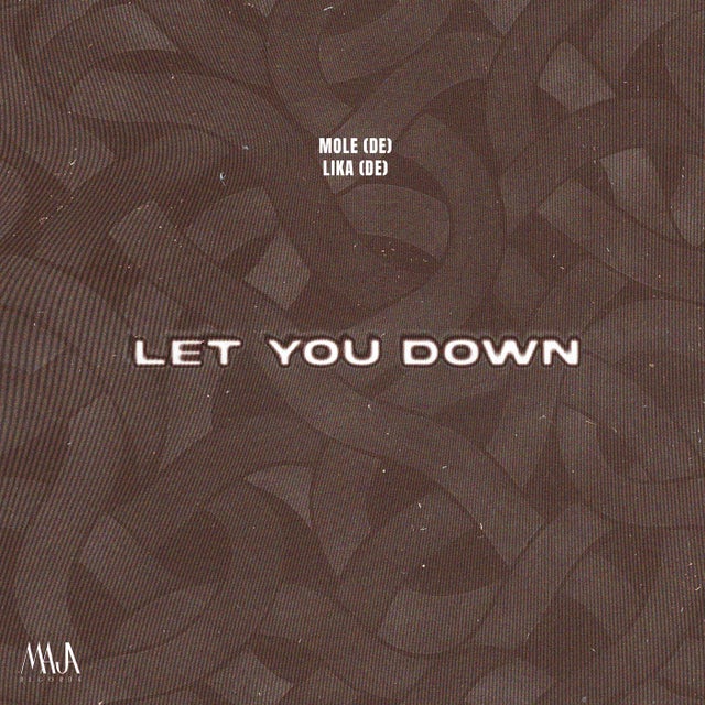Let You Down - Extended Mix album art
