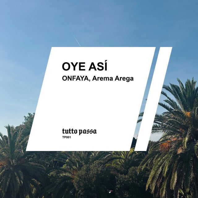 Oye Así - Extended Mix album art