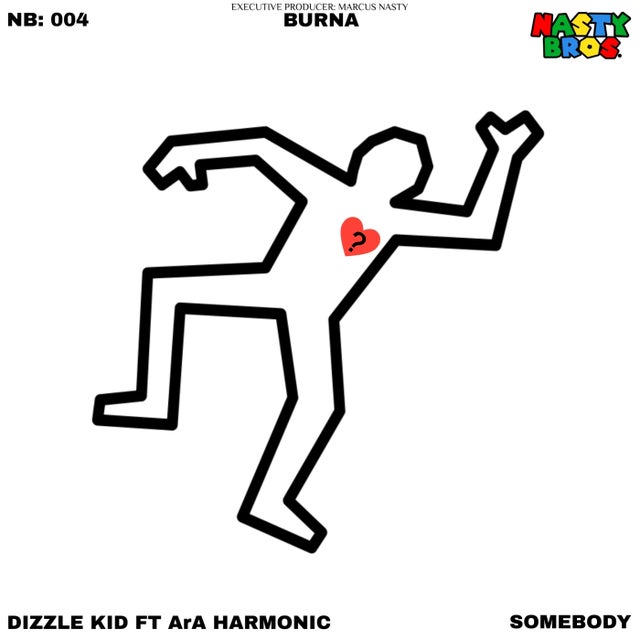 Somebody feat. Burna feat. The Nasty Bros album art