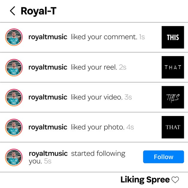 Liking Spree album art