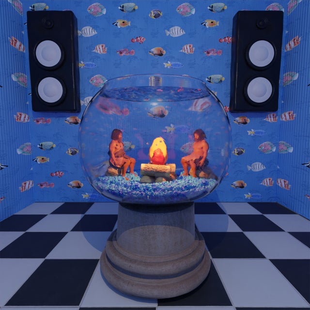 Qesem Cave - Deeplinkin Remix album art