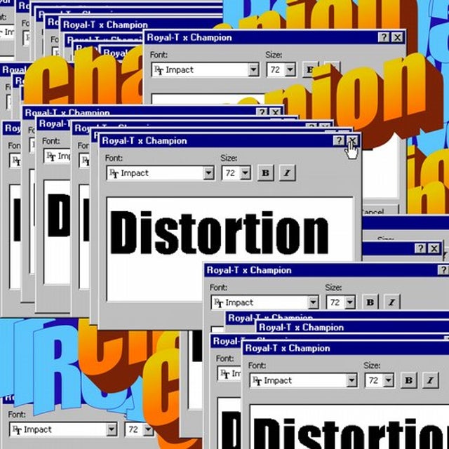 Distortion album art