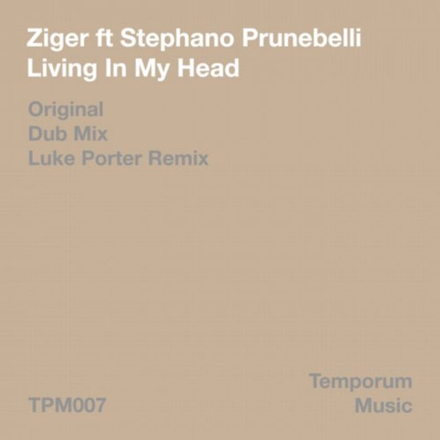 Living in My Head feat. Stephano Prunebelli - Luke Porter Remix album art
