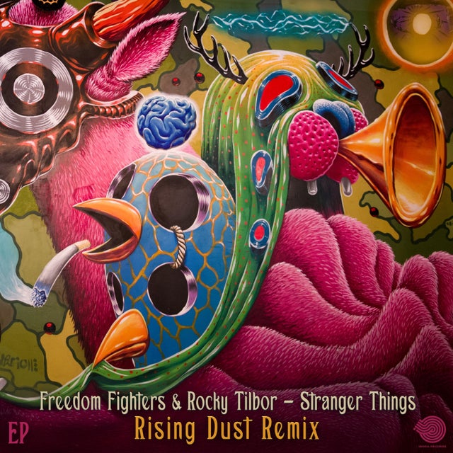 Stranger Things - Rising Dust remix album art